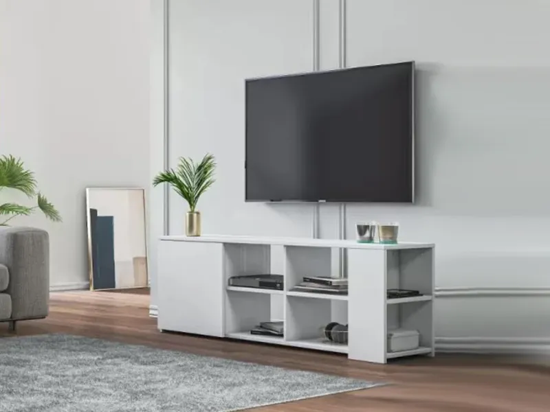 tv komoda rome visoki sjaj belo 1 jpg