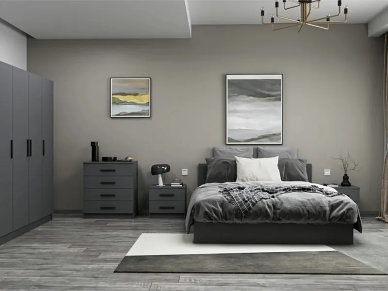 set za spavacu sobu anthracite 1a