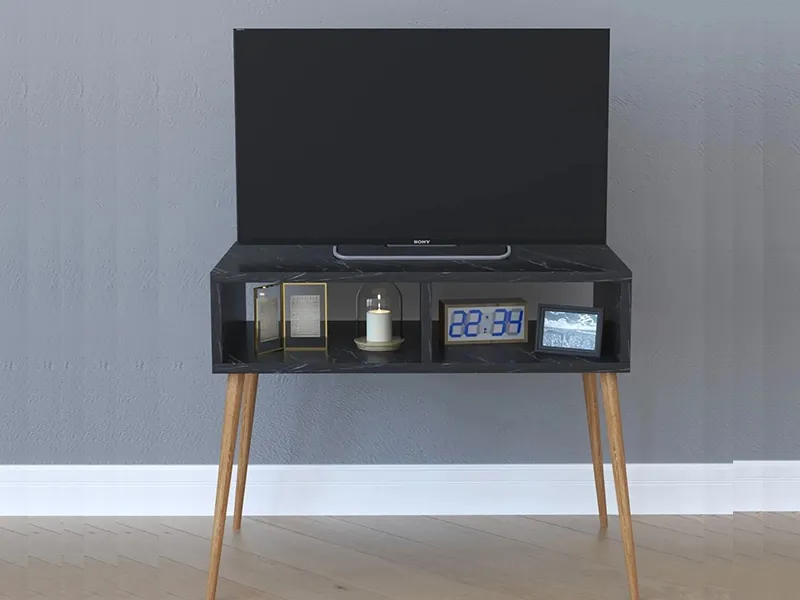 tv komoda retro noge masiv 2 4a