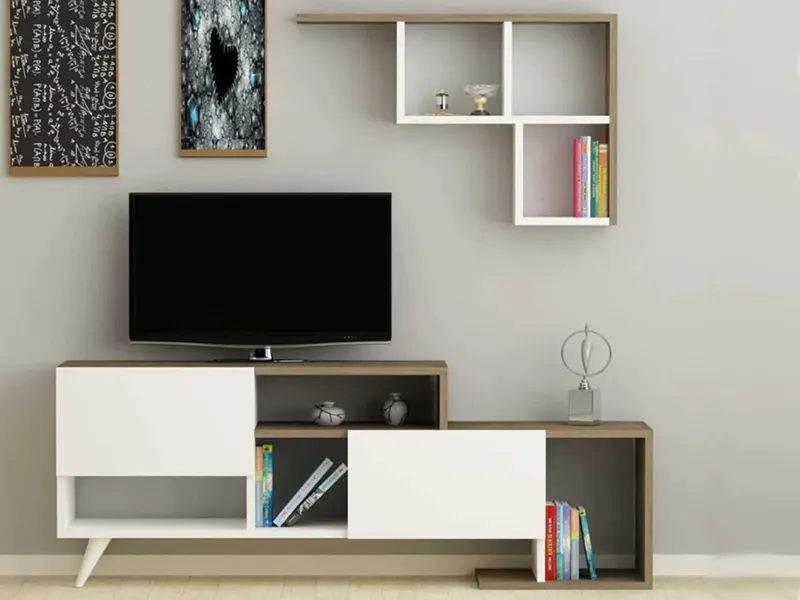 tv komoda kocka belo orah 5a