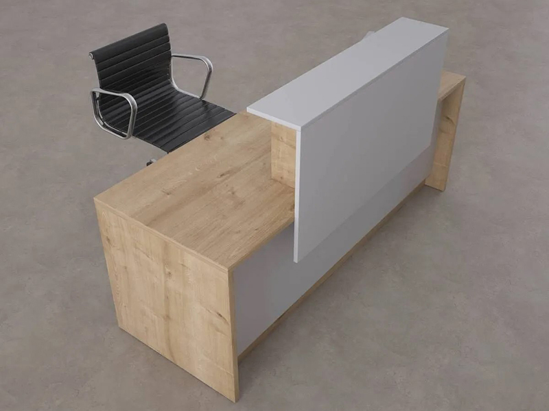 prijemni pult klupa belo dezen 140 cm 2a