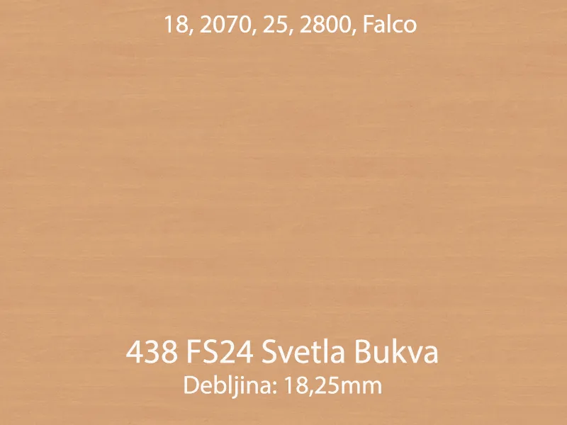 438 fs24 svetla bukva